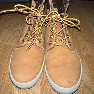 Womens Timberland leather ankle boot